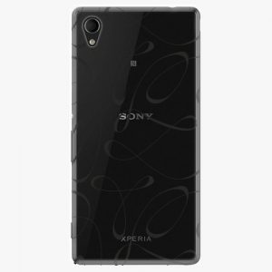 Plastový kryt iSaprio - Fancy - black - Sony Xperia M4
