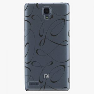 Plastový kryt iSaprio - Fancy - black - Xiaomi Redmi Note