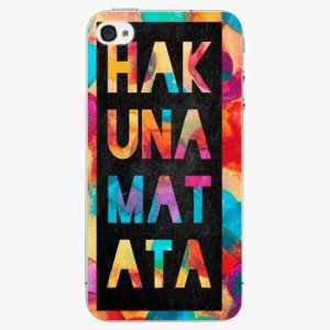 Plastový kryt iSaprio - Hakuna Matata 01 - iPhone 4/4S