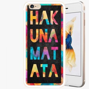 Plastový kryt iSaprio - Hakuna Matata 01 - iPhone 6 Plus/6S Plus - Gold