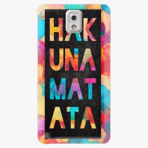 Plastový kryt iSaprio - Hakuna Matata 01 - Samsung Galaxy Note 3