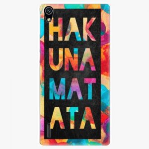 Plastový kryt iSaprio - Hakuna Matata 01 - Huawei Ascend P7