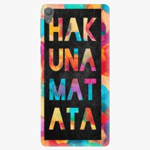 Plastový kryt iSaprio - Hakuna Matata 01 - Sony Xperia E5