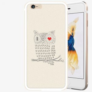 Plastový kryt iSaprio - I Love You 01 - iPhone 6/6S - Gold