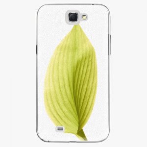 Plastový kryt iSaprio - Green Leaf - Samsung Galaxy Note 2