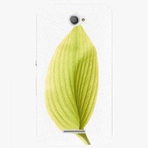Plastový kryt iSaprio - Green Leaf - Sony Xperia E4