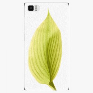 Plastový kryt iSaprio - Green Leaf - Xiaomi Mi3