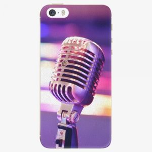 Plastový kryt iSaprio - Vintage Microphone - iPhone 5/5S/SE