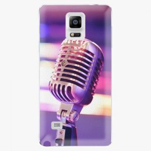 Plastový kryt iSaprio - Vintage Microphone - Samsung Galaxy Note 4