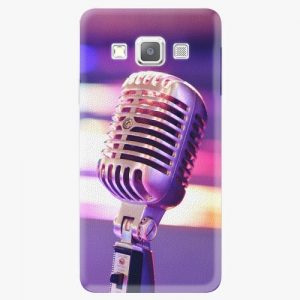 Plastový kryt iSaprio - Vintage Microphone - Samsung Galaxy A3