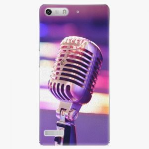 Plastový kryt iSaprio - Vintage Microphone - Huawei Ascend G6