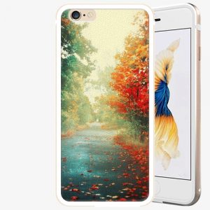 Plastový kryt iSaprio - Autumn 03 - iPhone 6/6S - Gold