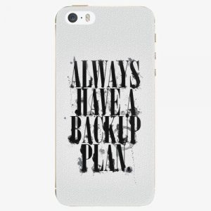 Plastový kryt iSaprio - Backup Plan - iPhone 5/5S/SE