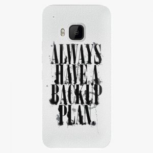 Plastový kryt iSaprio - Backup Plan - HTC One M9
