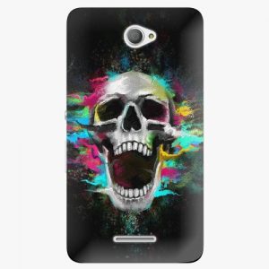 Plastový kryt iSaprio - Skull in Colors - Sony Xperia E4