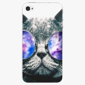 Plastový kryt iSaprio - Galaxy Cat - iPhone 4/4S