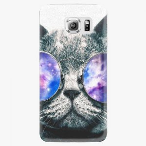Plastový kryt iSaprio - Galaxy Cat - Samsung Galaxy S6 Edge Plus