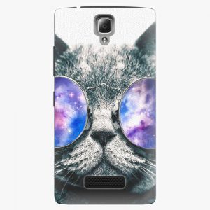 Plastový kryt iSaprio - Galaxy Cat - Lenovo A2010