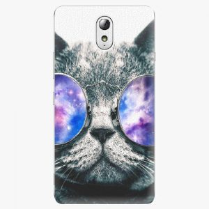 Plastový kryt iSaprio - Galaxy Cat - Lenovo P1m