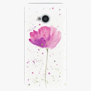 Plastový kryt iSaprio - Poppies - HTC One M7
