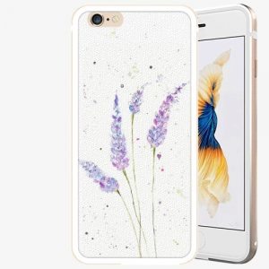 Plastový kryt iSaprio - Lavender - iPhone 6/6S - Gold