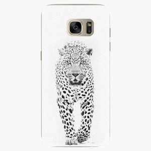 Plastový kryt iSaprio - White Jaguar - Samsung Galaxy S7