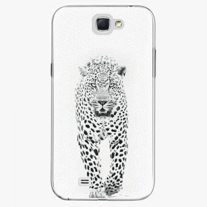 Plastový kryt iSaprio - White Jaguar - Samsung Galaxy Note 2