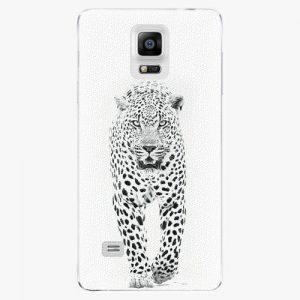 Plastový kryt iSaprio - White Jaguar - Samsung Galaxy Note 4