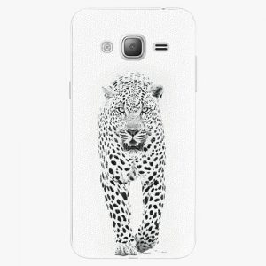 Plastový kryt iSaprio - White Jaguar - Samsung Galaxy J3 2016