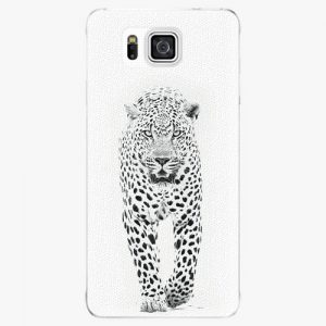 Plastový kryt iSaprio - White Jaguar - Samsung Galaxy Alpha