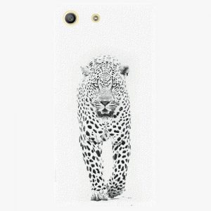 Plastový kryt iSaprio - White Jaguar - Sony Xperia M5
