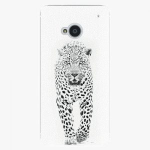 Plastový kryt iSaprio - White Jaguar - HTC One M7