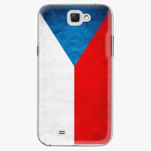 Plastový kryt iSaprio - Czech Flag - Samsung Galaxy Note 2