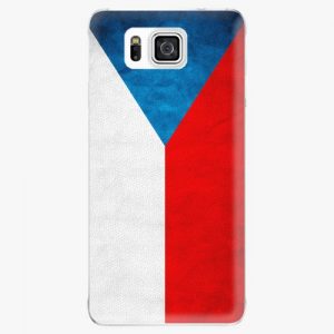 Plastový kryt iSaprio - Czech Flag - Samsung Galaxy Alpha