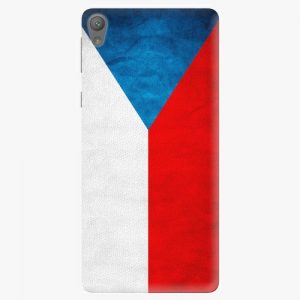Plastový kryt iSaprio - Czech Flag - Sony Xperia E5