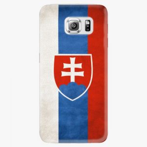 Plastový kryt iSaprio - Slovakia Flag - Samsung Galaxy S6 Edge