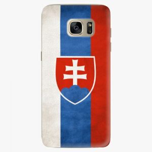 Plastový kryt iSaprio - Slovakia Flag - Samsung Galaxy S7 Edge