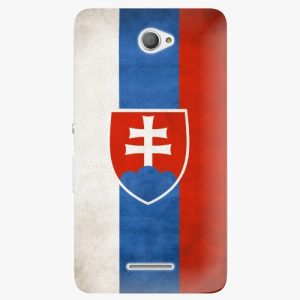 Plastový kryt iSaprio - Slovakia Flag - Sony Xperia E4