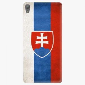 Plastový kryt iSaprio - Slovakia Flag - Sony Xperia E5
