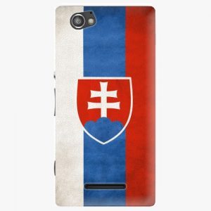 Plastový kryt iSaprio - Slovakia Flag - Sony Xperia M