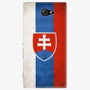 Plastový kryt iSaprio - Slovakia Flag - Sony Xperia M2