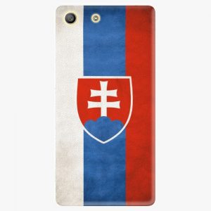 Plastový kryt iSaprio - Slovakia Flag - Sony Xperia M5