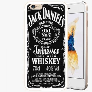 Plastový kryt iSaprio - Jack Daniels - iPhone 6/6S - Gold