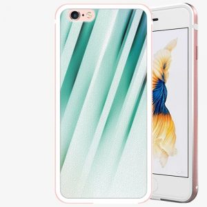 Plastový kryt iSaprio - Stripes of Glass - iPhone 6 Plus/6S Plus - Rose Gold