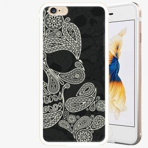 Plastový kryt iSaprio - Mayan Skull - iPhone 6/6S - Gold