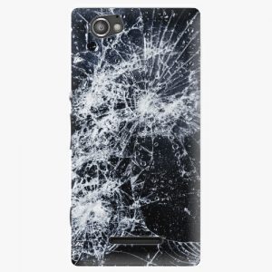 Plastový kryt iSaprio - Cracked - Sony Xperia M