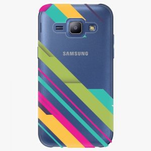 Plastový kryt iSaprio - Color Stripes 03 - Samsung Galaxy J1