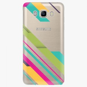Plastový kryt iSaprio - Color Stripes 03 - Samsung Galaxy J7 2016