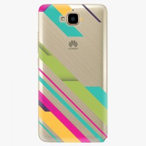 Plastový kryt iSaprio - Color Stripes 03 - Huawei Y6 Pro