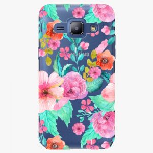 Plastový kryt iSaprio - Flower Pattern 01 - Samsung Galaxy J1